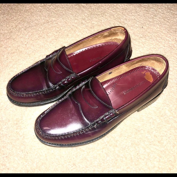 Johnston and Murphy classic red/cordovan loafer. - Picture 2 of 7
